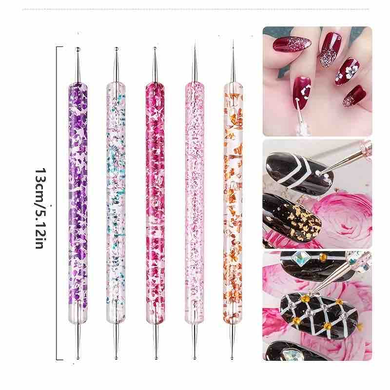 Nail pen set (5 pieces in a set)